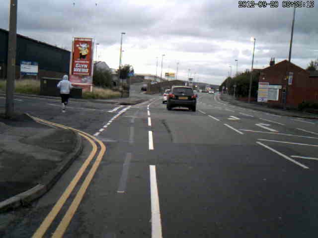 Narrowing Across Side Road Corrected Narrowing Across Side Road Corrected