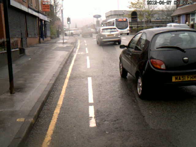 Approaching Topp Way on Higher Bridge Street